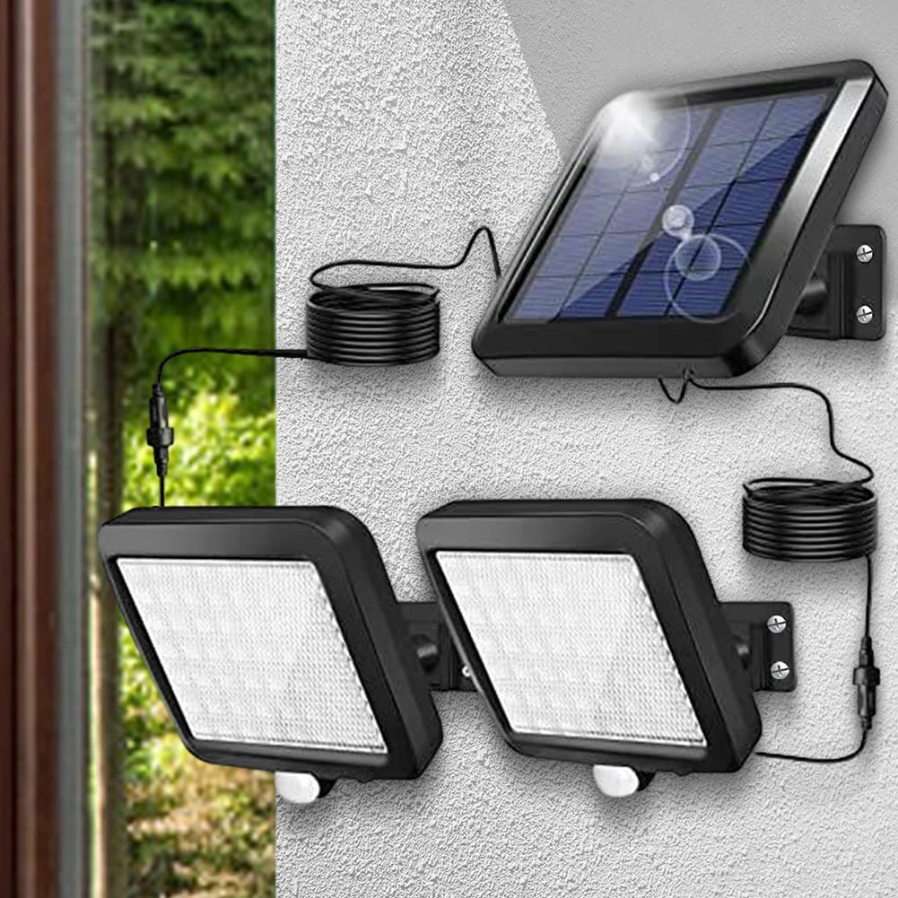 

IP65 Waterproof Solar Motion Sensor Light Last Up To 8H Solar Lights Outdoor Outdoor LED Sensor Lamp for Patio Garage Porch Yard