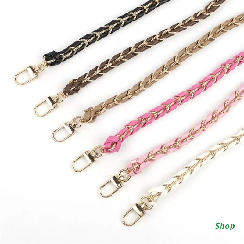 

L5YC Women Shoulder Bag Chain Metal Bags Chain Strap Crossbody Belt Replacement