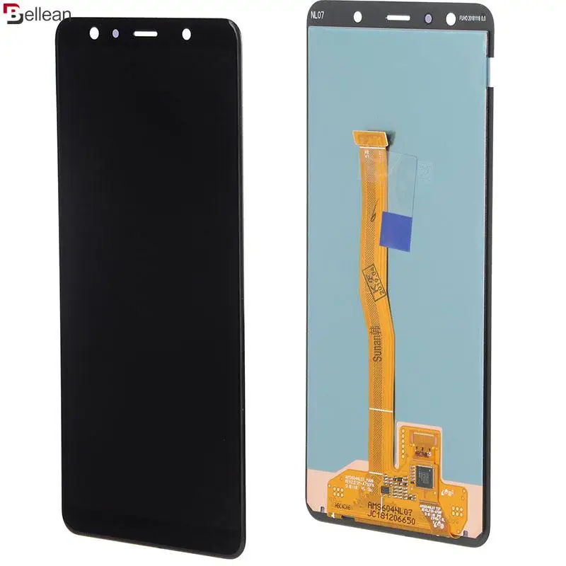 Горячая Распродажа OLED 6 0 дюймов для Samsung Galaxy A750 Lcd A7 2018 дисплей Сенсорная панель
