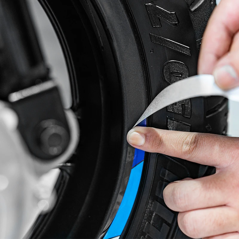 Используется для KTM DUKE390 2024 безопасные светоотражающие наклейки на ступицу