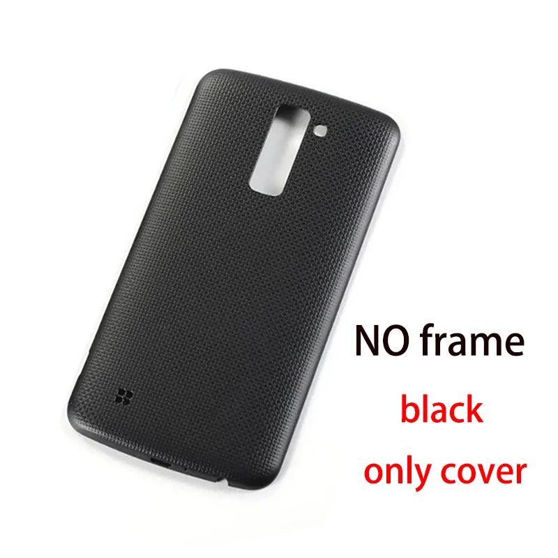 Для LG K10 2016 корпус средняя рамка Корпус Крышка батарейного отсека задняя панель