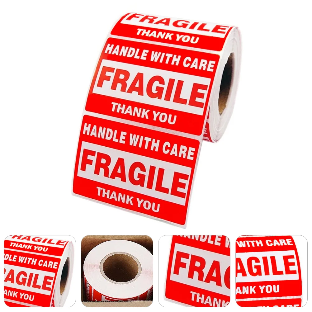 

Impresora De Sticker Fragile Stickers Shipping Warning Label Grid Bottom Copper Plate