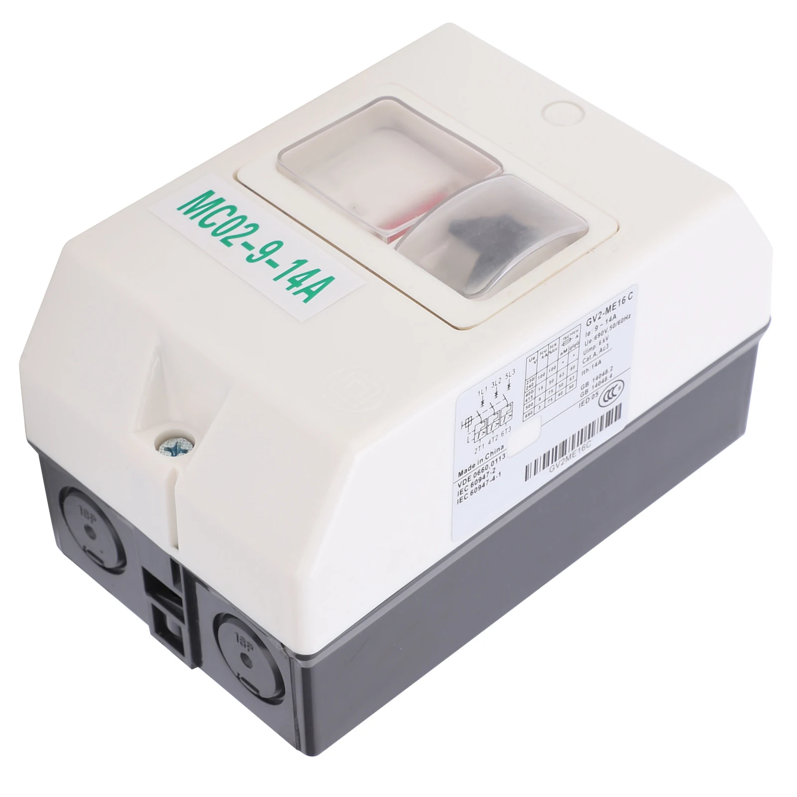 Выключатель защиты двигателя Автоматический выключатель Водонепроницаемый