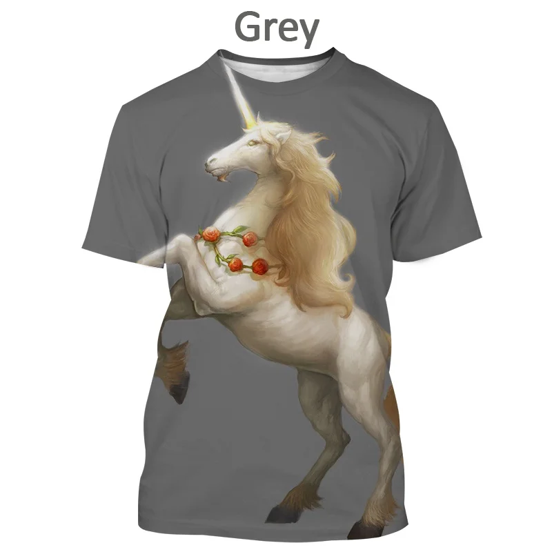 

Футболка с коротким рукавом и круглым вырезом, с 3D принтом