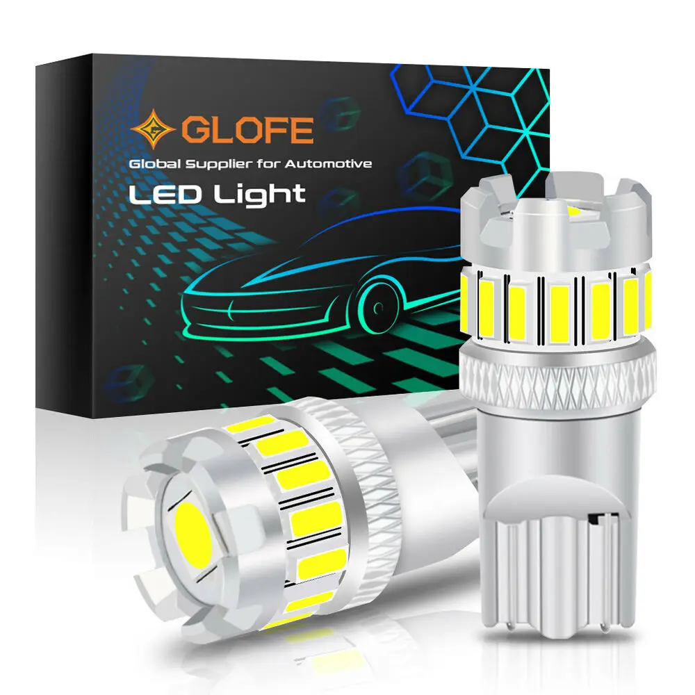 

For Subaru Wrx Sti 2015-2018 2019 White Led 921 T15 Backup Reverse Light Bulbs