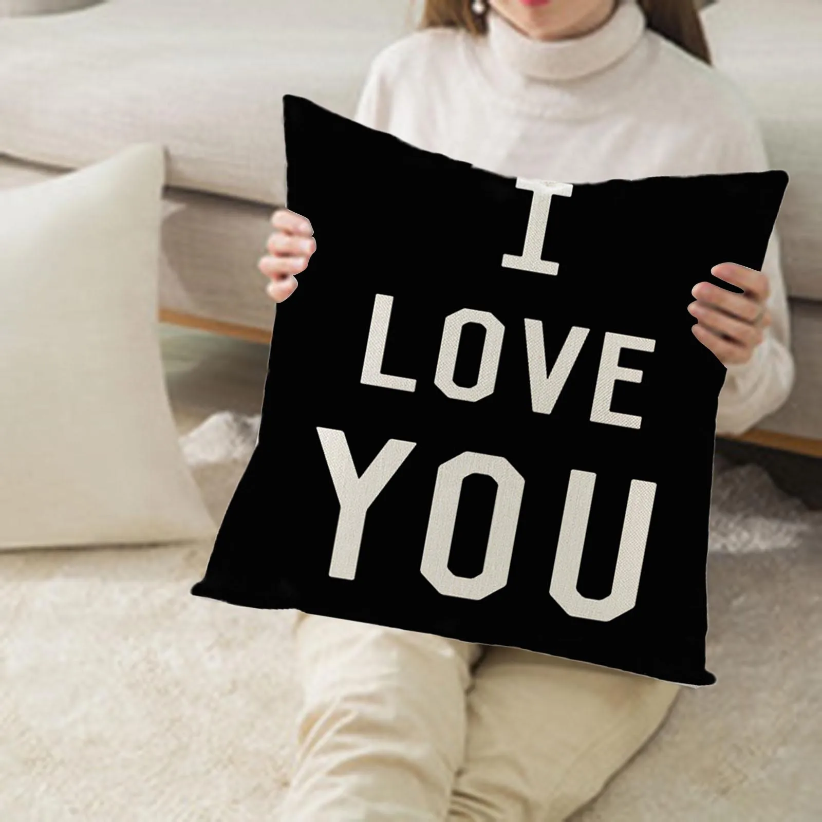 Наволочки на подушки День Св. Валентина 18x18 дюймов Декор подарок день