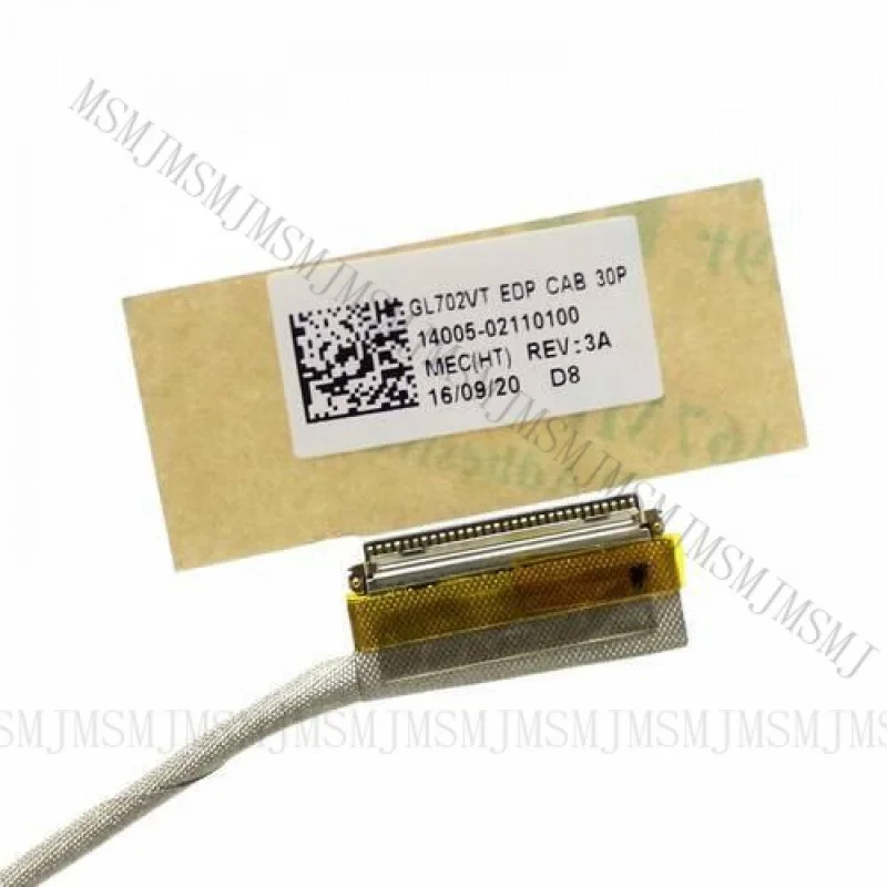 Фото S + подходит для Asus GL702ZC GL702VS-BI7N12 14005-02110100 ЖК-дисплей LVDS светодиодный кабель 30PIN США №3