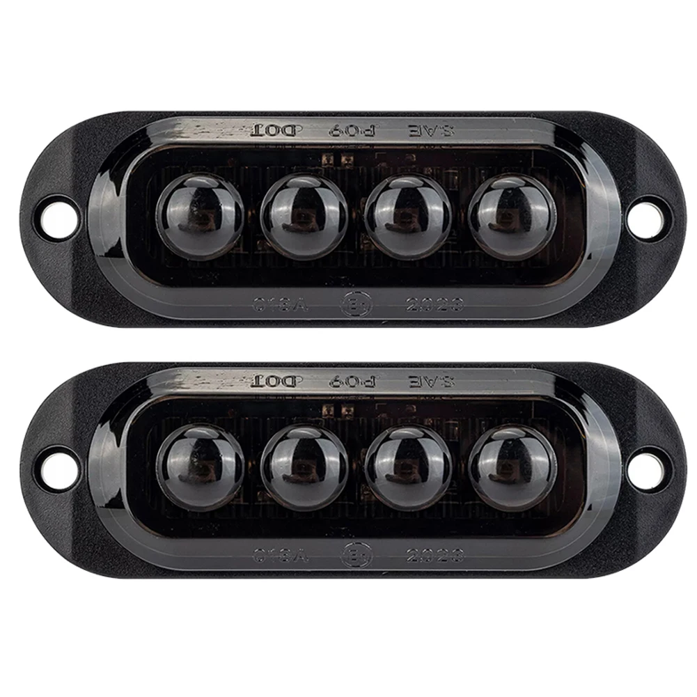 Габаритные огни с 4 светодиодами водонепроницаемые подходят для всех прицепов