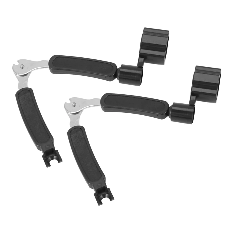 

2X Black 3 In 1 Multifunction Guitar String Winder String Cutter Pin Puller