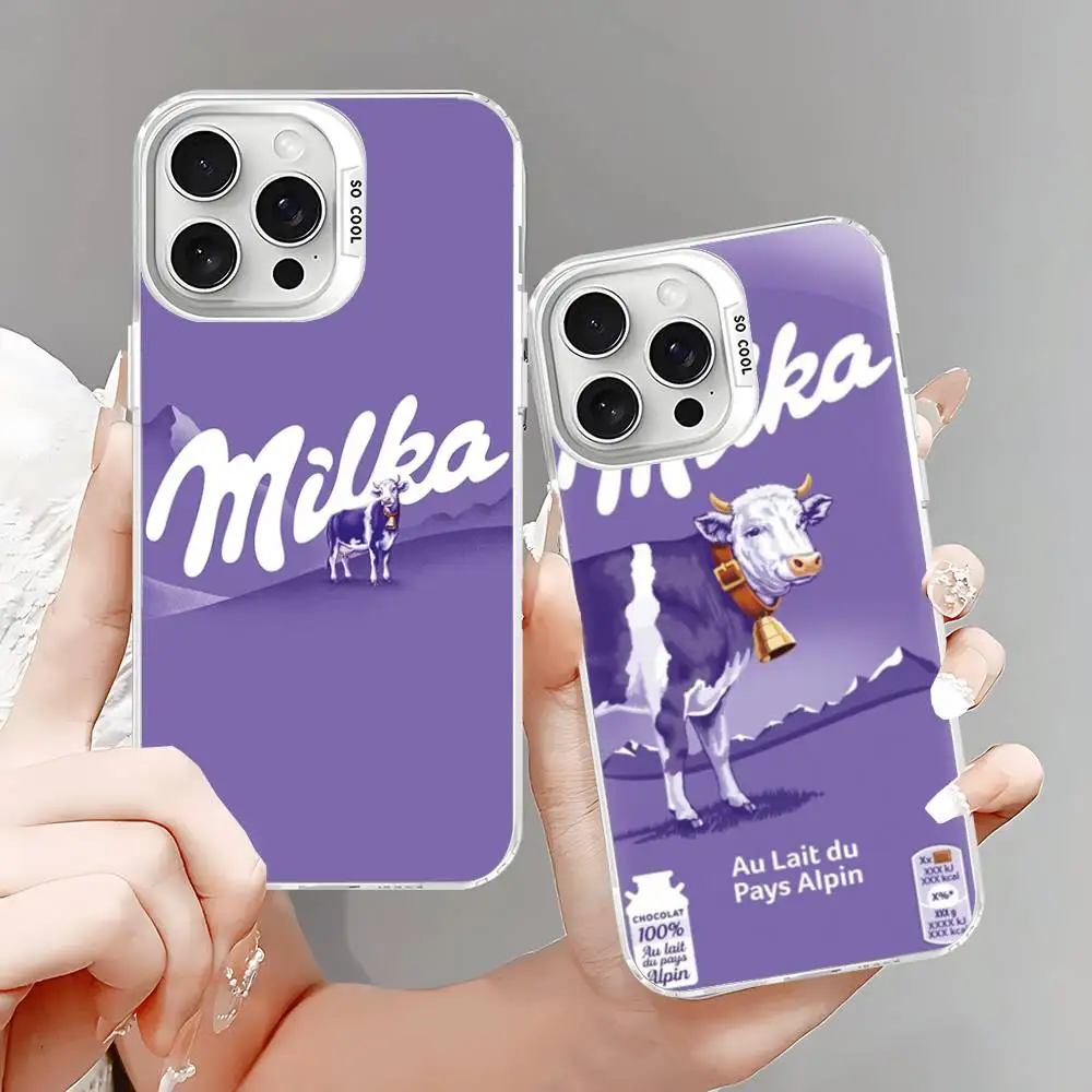Фото Чехол для телефона M-MilkaS BoxS Chocolate для iPhone 16, 15, 14, 13, 12, 11 Pro Max X XR XSMAX 8 7 Plus, матовая противоударная задняя крышка №1