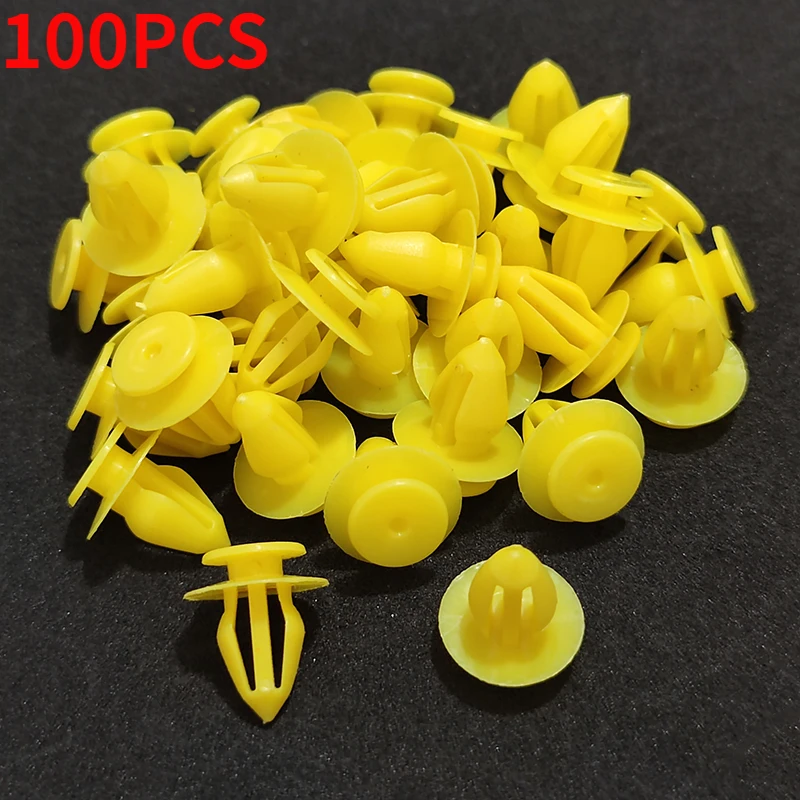 

100X автомобильные дверные панели, крепежные зажимы, универсальные для Renault Passat Golf Nissan Ford Audi A3 Land Rover Buick Chevrolet Jaguar