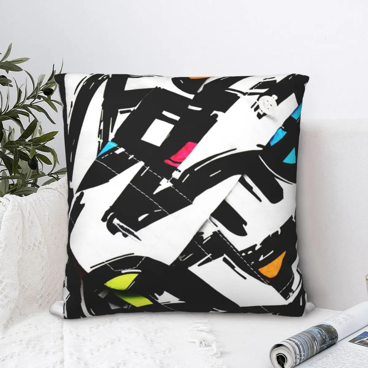 

Love Abstract Pillowcase Pillow Case Cushion Cover Home Sofa Car Decorative Throw Pillow Pillowcases Fashion Cartoon