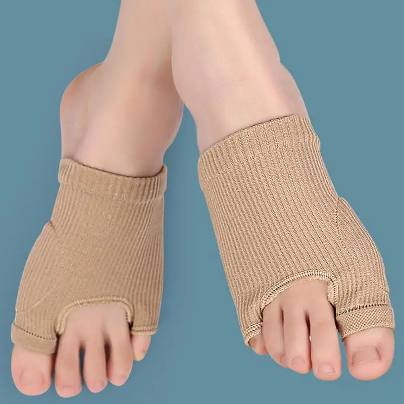 

Forefoot Compression Sleeve Breathable Nylon Spandex Feet Socks Protection Props Soft Foot Supportive Sock High Heel Sock