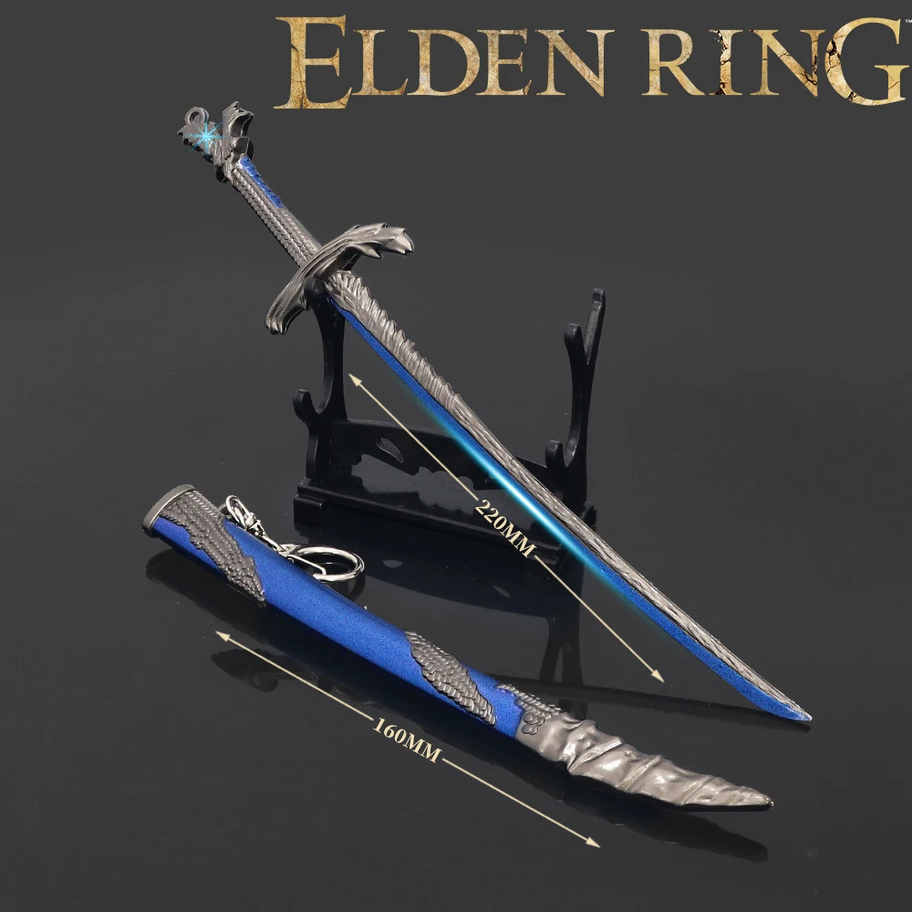 

Elden, кольцо, меч, стрекоза, лезвие, Аниме игра, искусственная мечи-катаны, фигурки самурайского оружия, модели, подарки, детские игрушки