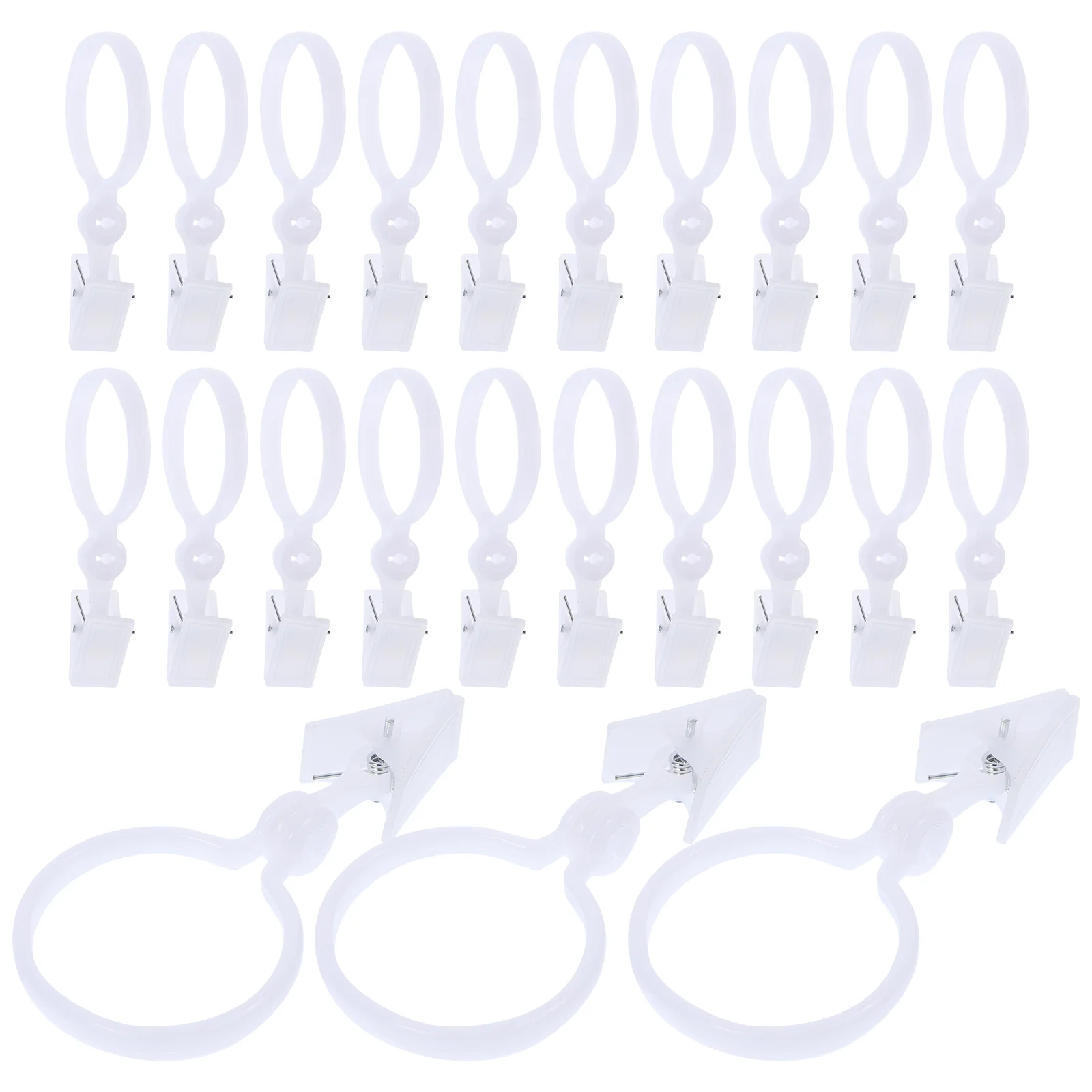 

Curtain Hooks Shower Rings Clip Clips Ring Bathroom Drapery Rod Window Hangers Bath Accessories Hook Drapes Bows Eyelet