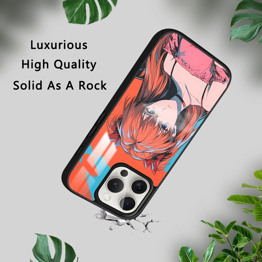 Neon G-Genesis E-Evang elion Phone Case For iPhone 16 15 14 13 12 11 Pro Xs Max Mini Plus Celulares Hard Funda