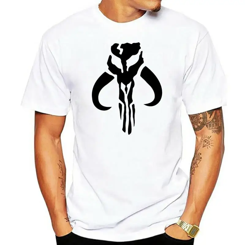 

Boba Fett Mandalorian Skull Army Green Men'S T-Shirt New New Trends Tee Shirt