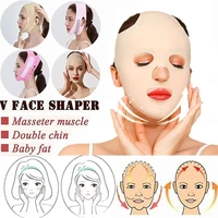 delicate facial thin face mask slimming bandage skin care belt shape lift reduce double chin masks facial thining band