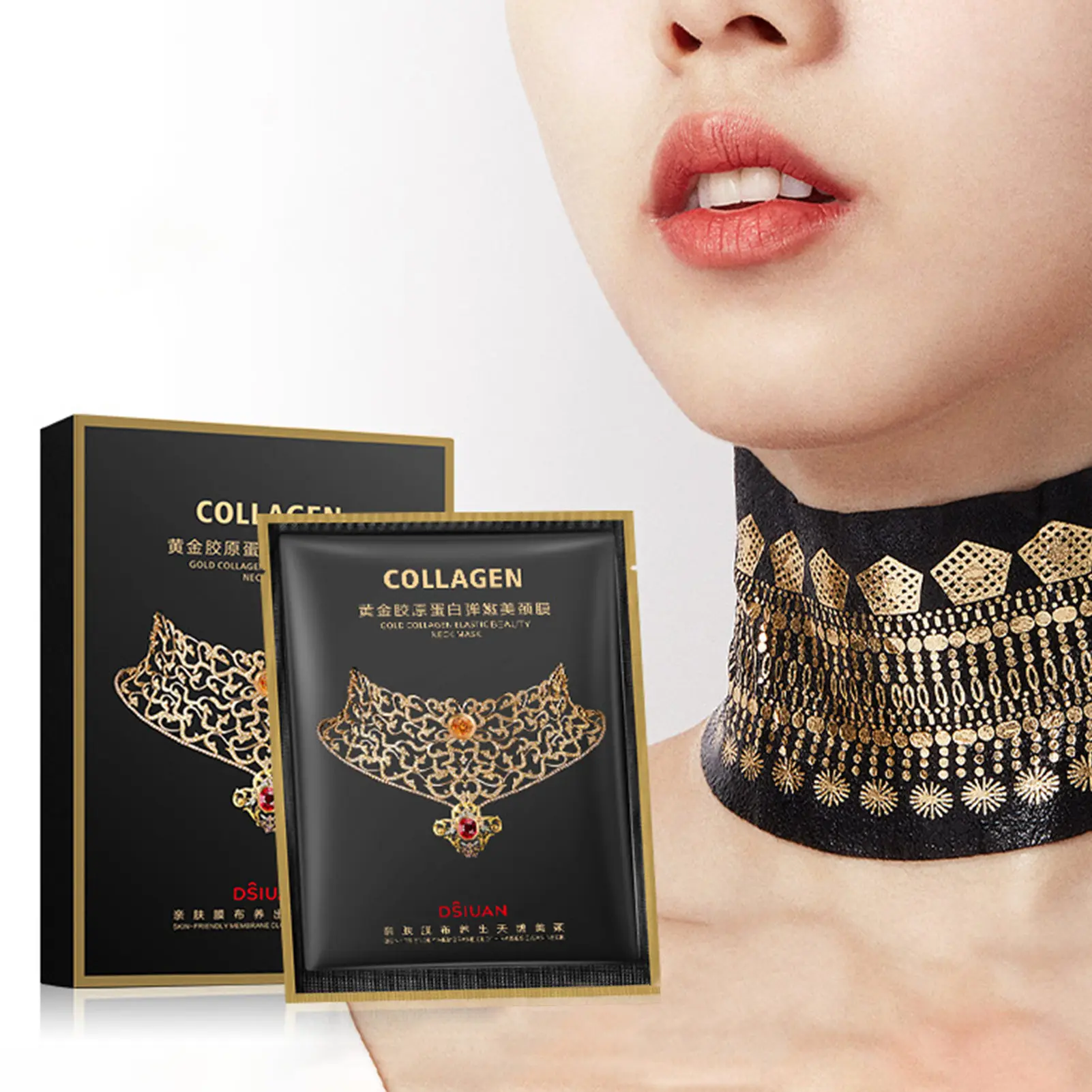 

5pcs Neck Wrinkle Patch for Wrinkles Firming Neck Lift Anti Aging Fine Lines Remove Smoothing Moisturizing Neck Skin Care