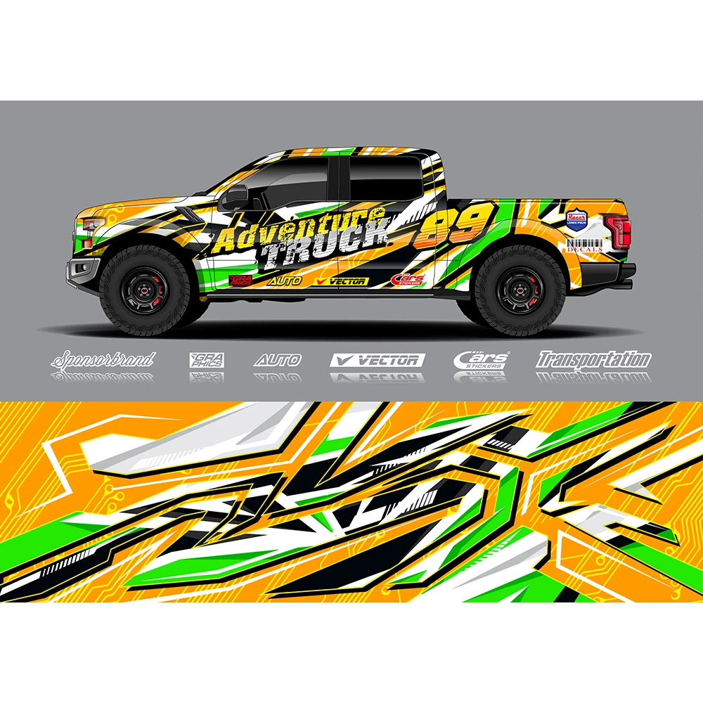 Виниловые переводные картинки с градиентом 500x100 см