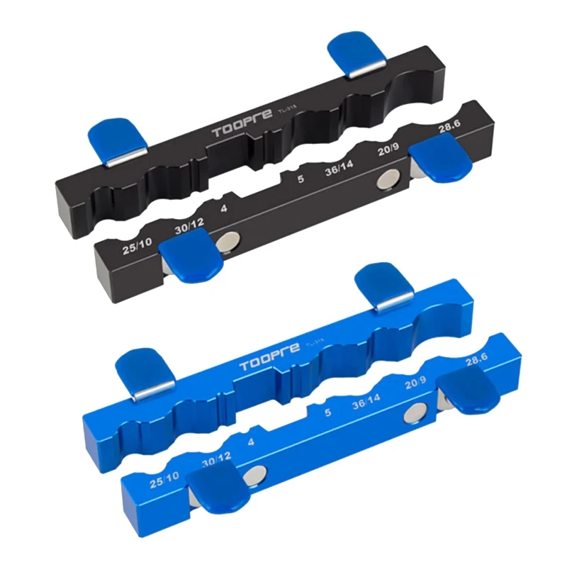 

094C Bicycle Rear Suspension Shock Absorber Holder Front Fork Repair Clamp Multifunctional Fixtures Round Tube Holder