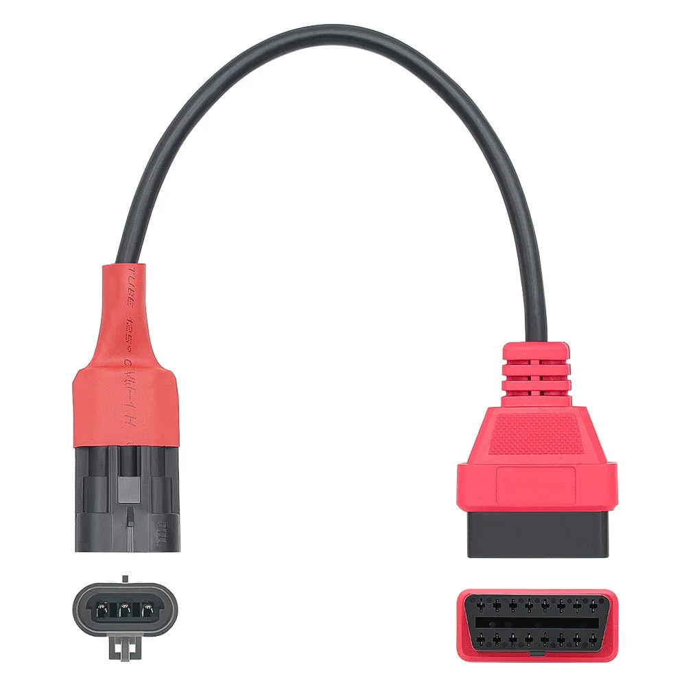 

Кабель-адаптер SYM 3Pin На OBD2 16-контактный Для Диагностики Мотоциклов, Удлинитель Для OBD-сканера