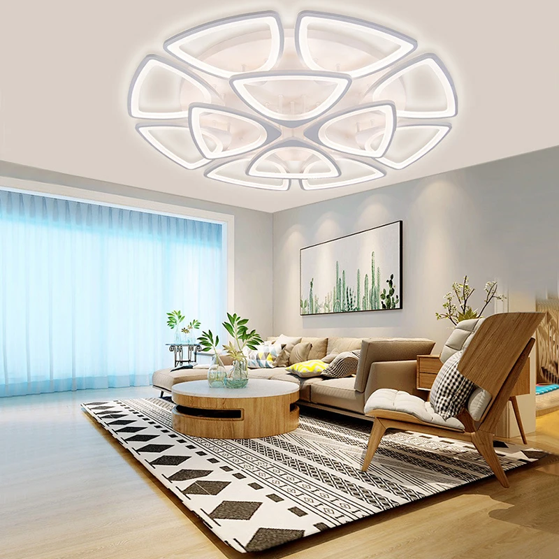 Modern Simple modeling lamp bedroom living room LED ceiling lamp hotel apartment dimming lighting dining room lamp wholesale