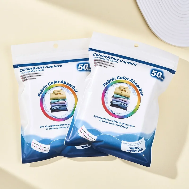 

Листы для улавливания цвета при стирке 50 шт.