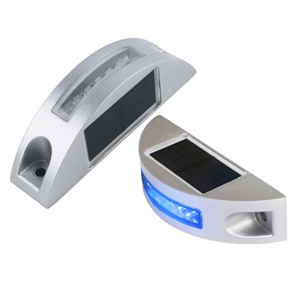 Алюминиевый светоотражающий СВЕТОДИОДНЫЙ дорожный фонарь на солнечной батарее