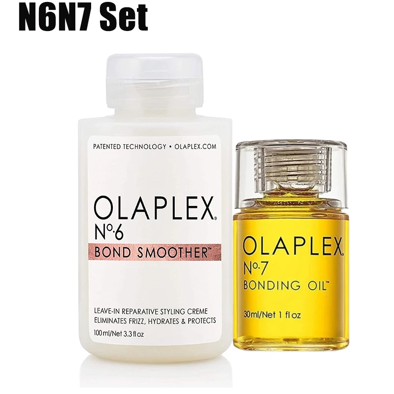 

Olaplex No.6/No.7 Set Hair Care Essential Oil Dye Damaged Soft Anti-high Temperature Hair Oil Reparative Styling Beauty Health