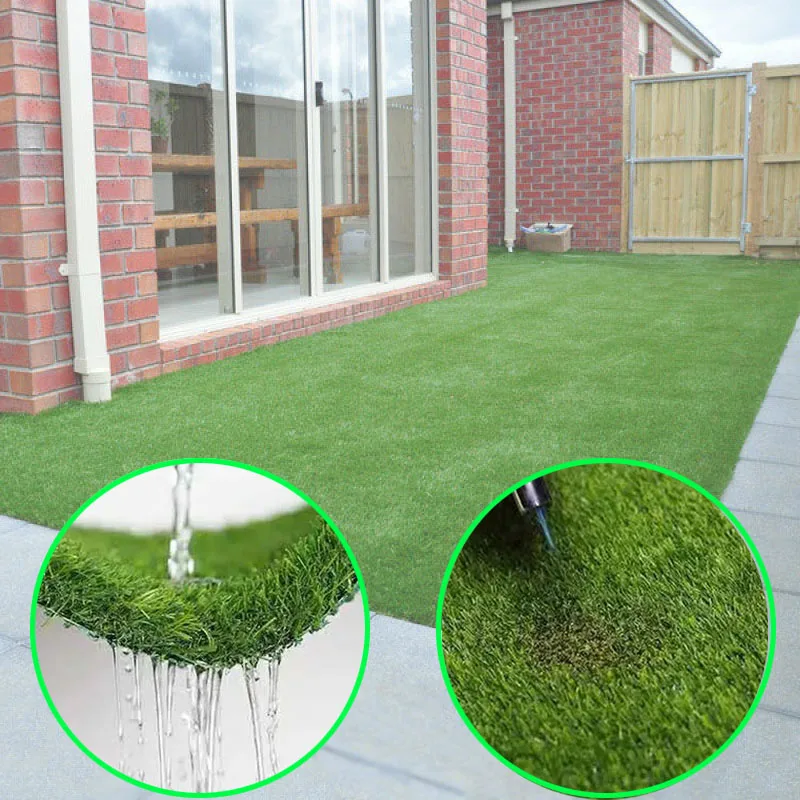 

High Quality Artificial Turfing Grass Fake Lawn Garden Outdoor Indoor Turf Balcony Decoration Carpet Synthetic Cesped Rug Roll