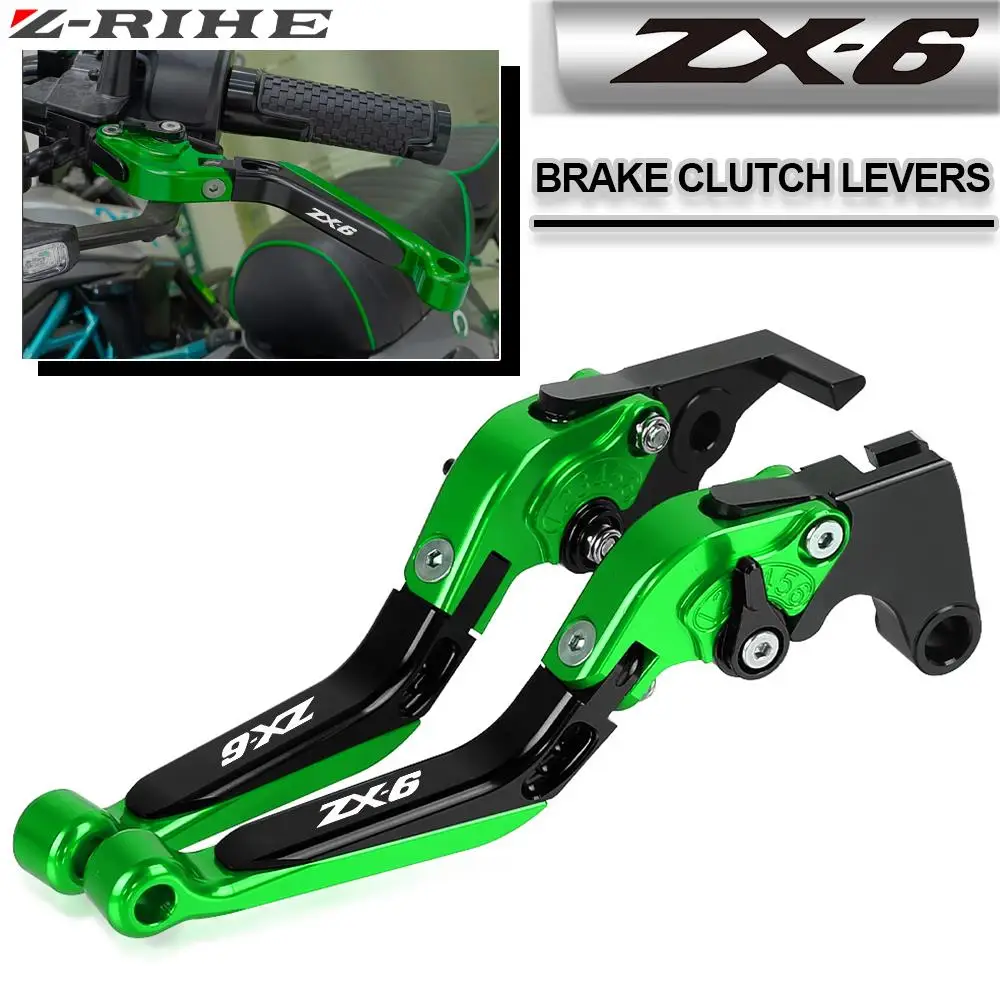 

Motorcycle Adjustable Brakes Clutch Levers Handle Lever For KAWASAKI ZX6 ZX-6 1990 1991 1992 1993 1994 1995 1996 1997 1998 1999
