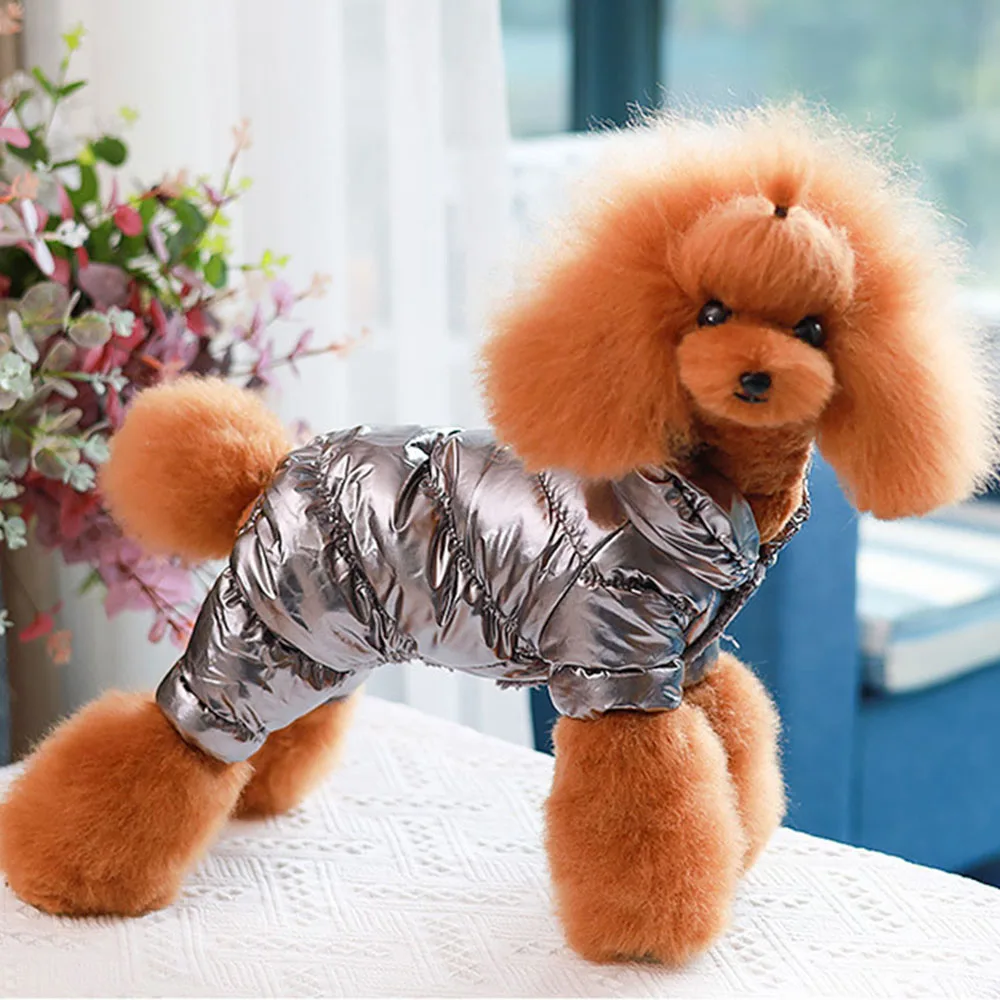 

Thicken Plush Jacket for Small and Medium Dogs, Warm Pet Clothing, Puppy Costume, Winter Parkas, Chihuahua and Bulldog