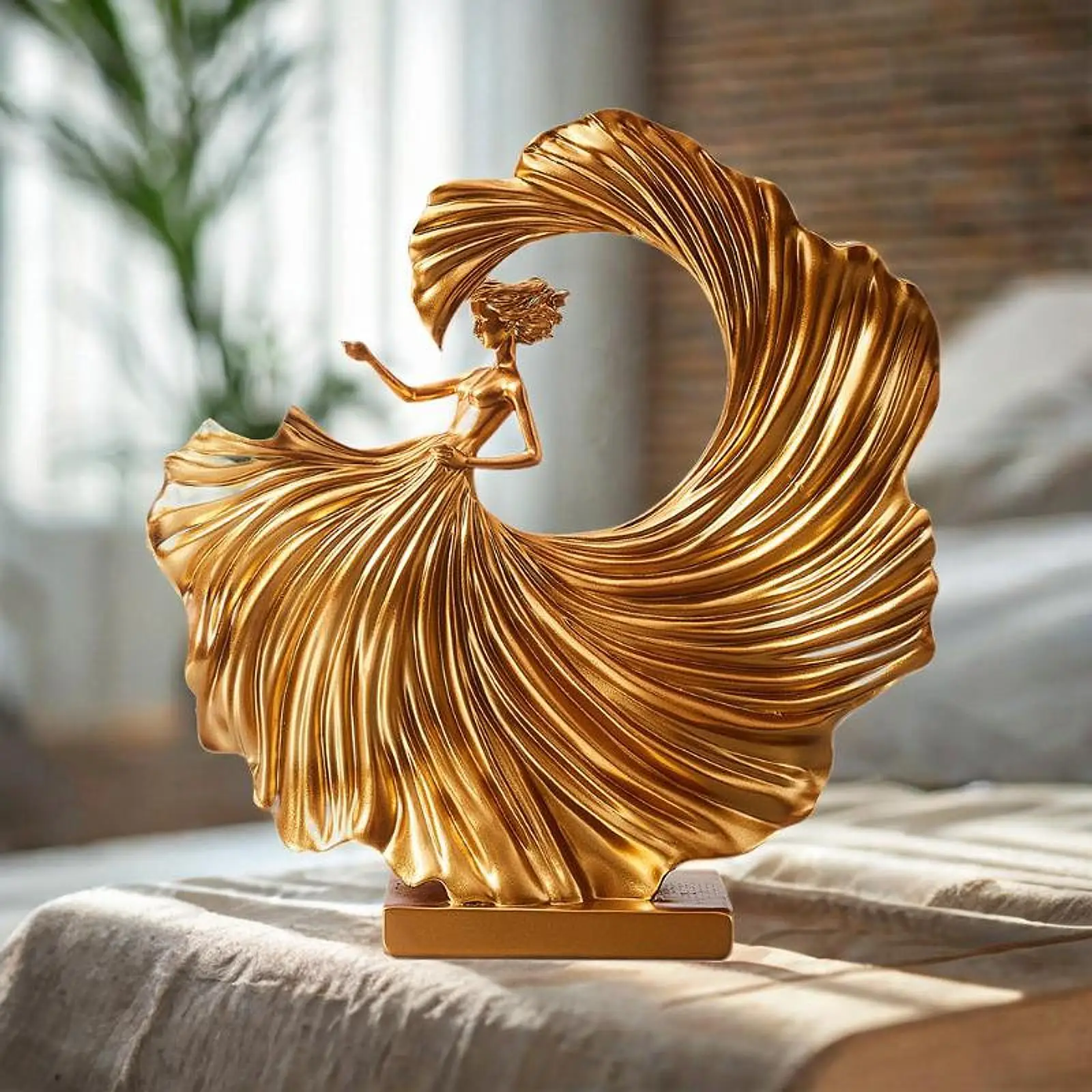 Танцевальная статуя современное настольное украшение для стола центральный