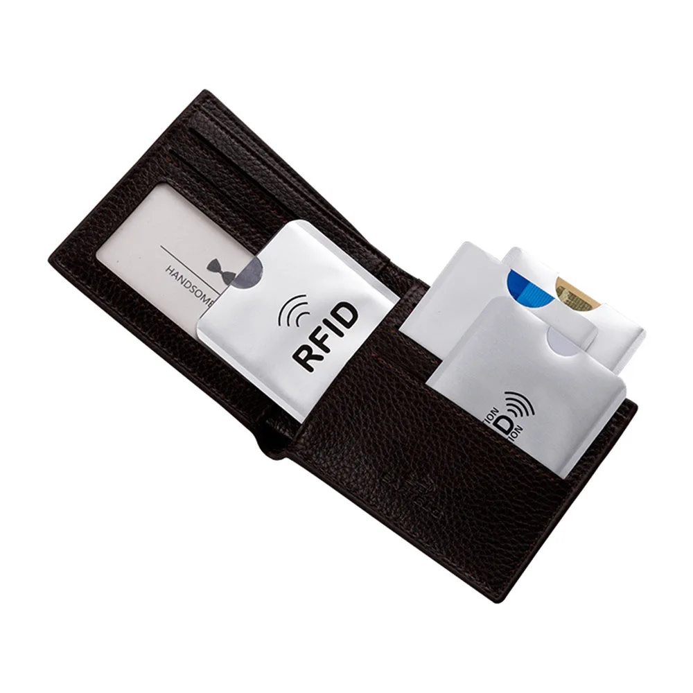 10 шт./компл. RFID-защита для кредитных карт Бесконтактный защитный чехол NFC с