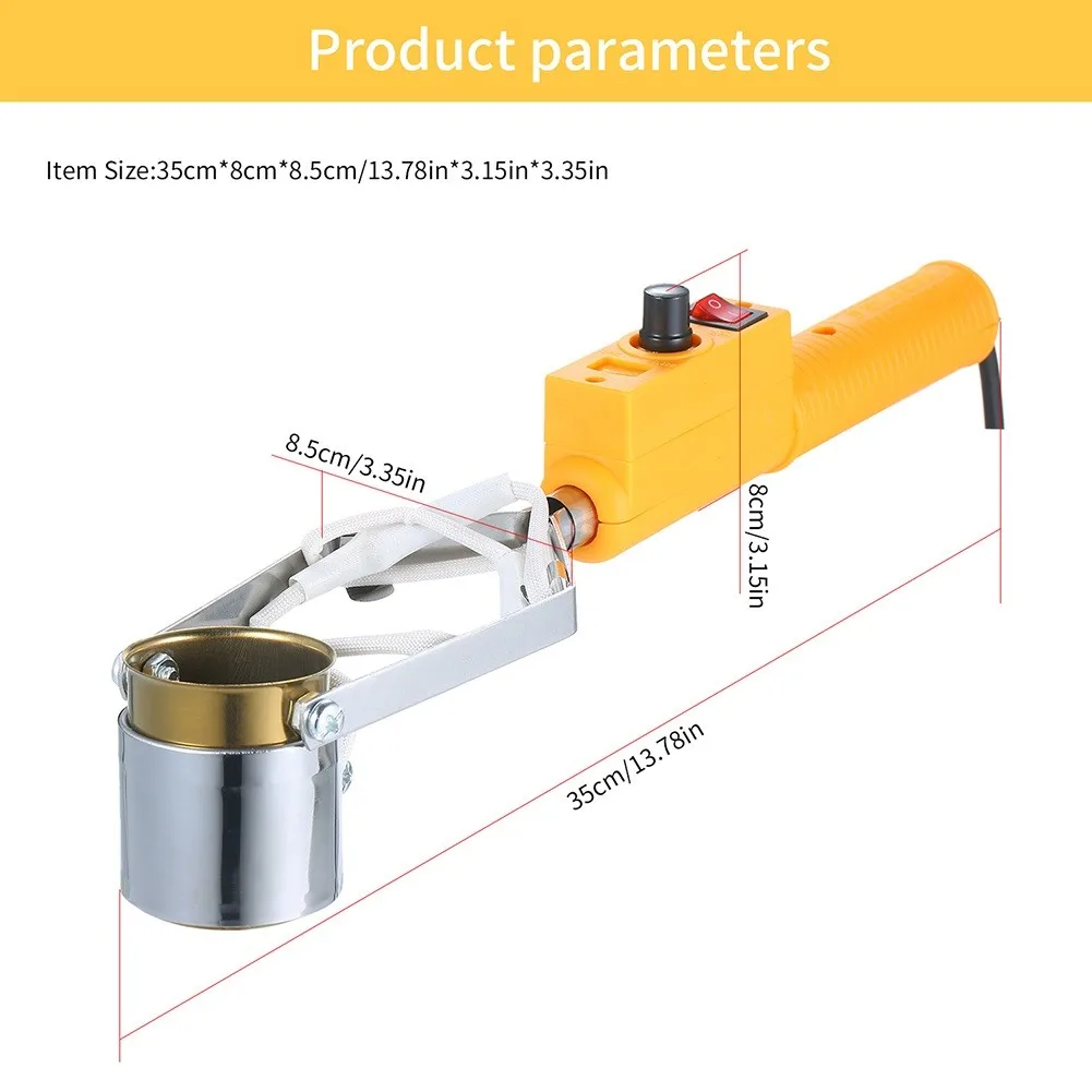 

Portable Tin Soldering Pot Repair 300w/500w Adjustable Temperature Control Bath Tool Desoldering Melting Furnace
