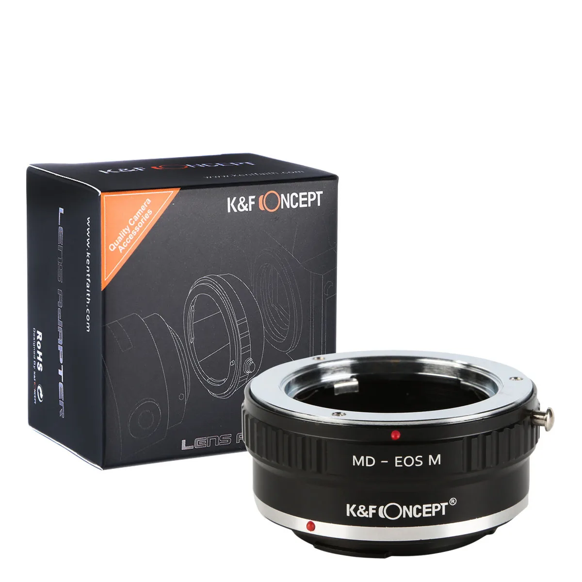 

K&F Concept Lens Adapter for Minolta MD mount lens to Canon EOS M camera M1 M2 M3 M5 M6 M50 M100