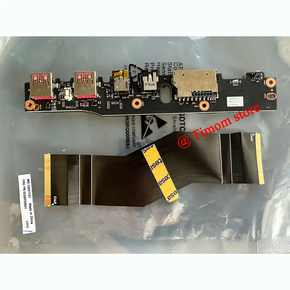 NS-B311 DA30000K420 DY730 плата ввода/вывода + кабель для ноутбука Legion Y920-17IKB 80YW Lenovo 100%