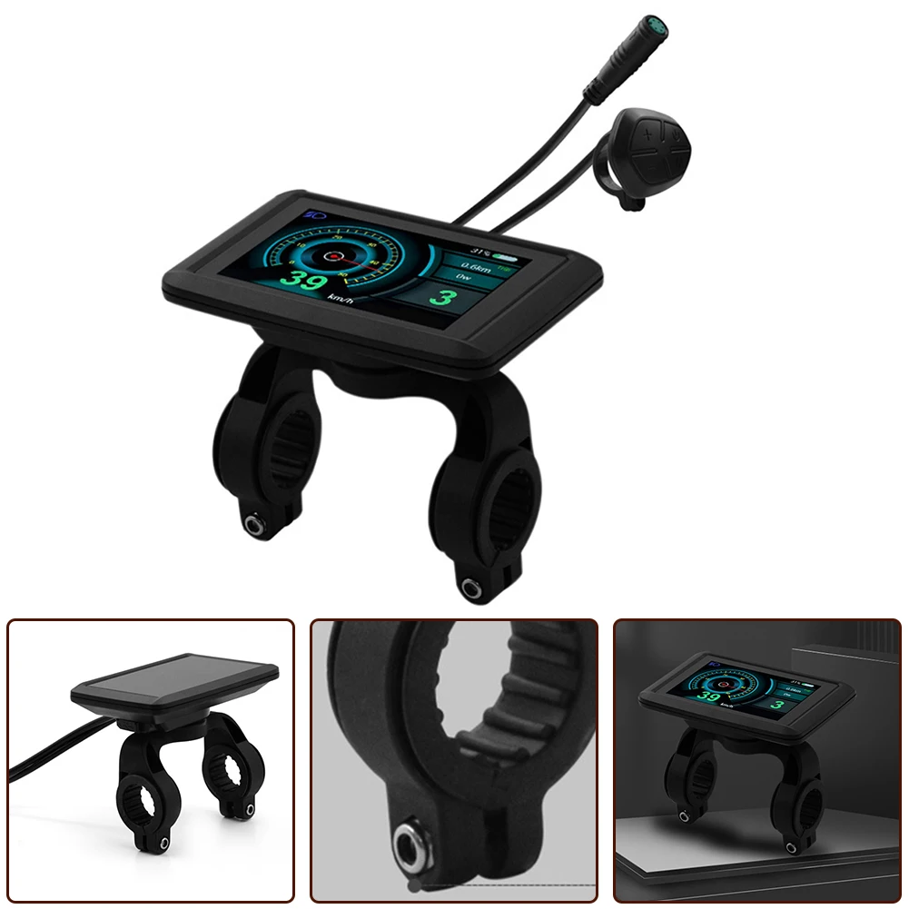 Компактный внешний вид Цветной экран для Bafang Instrument Core Wire USB-порт зарядки