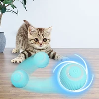 activity fun teaser cat toy automatic ball moving electric rolling track ball interactive crinkle hunting scratcher smart