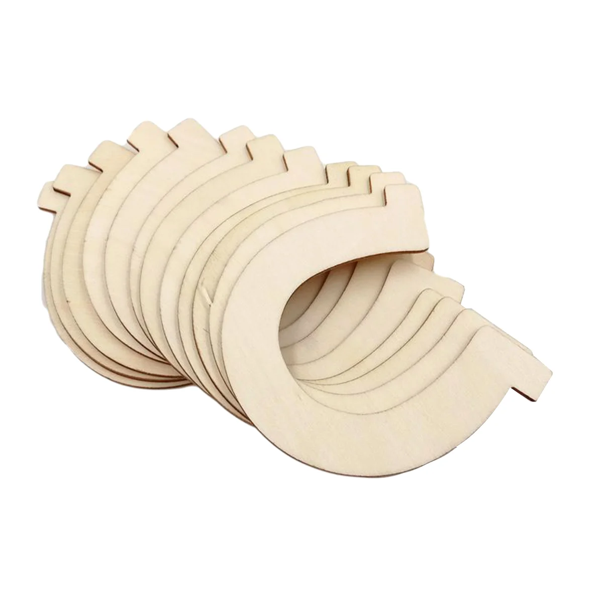 

Wood Horseshoe Cutouts Unfinished Wooden Horse Shape Chips Crafts Diy Chip Natural Party Cutout Supplies Cowboy Decorations