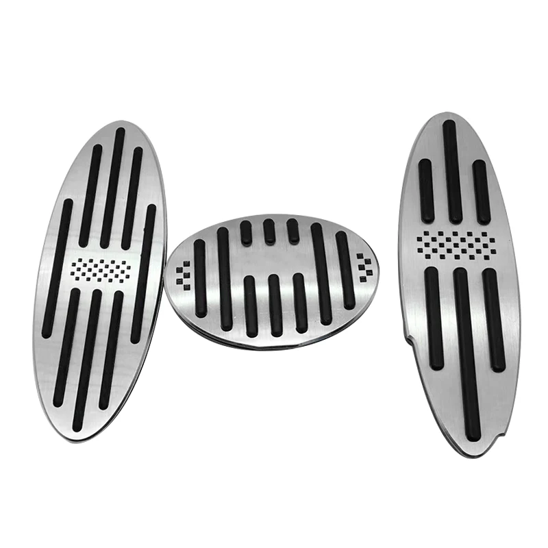 

Алюминиевая накладка на педаль тормоза автомобиля, противоскользящая накладка на педаль акселератора для MINI Cooper Countryman Clubman JCW S R56 R60 R61 F54 F55 F56 F60