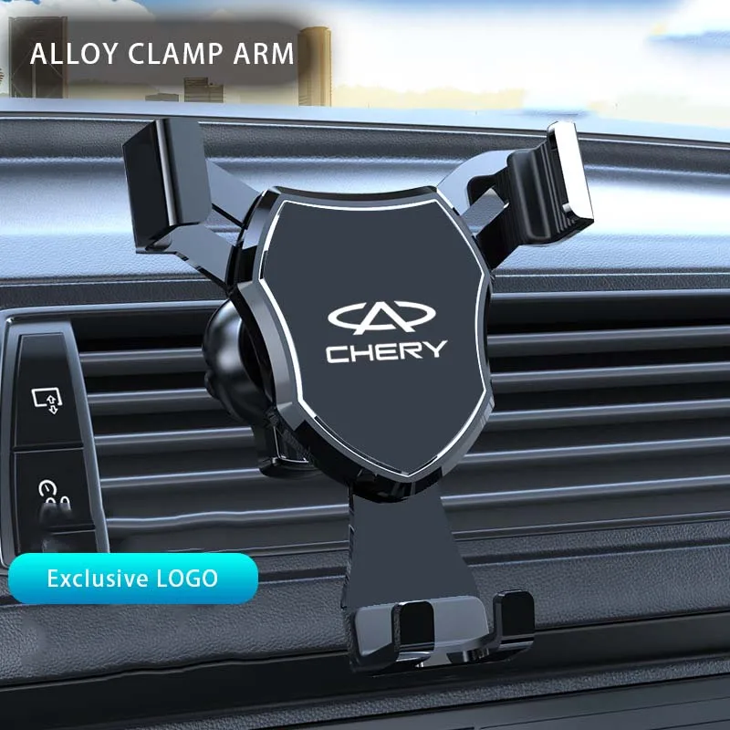 

Ventilated Car Mount with 360° Rotating Car Phone Holder For CHERY TIGGO 5 A1 A3 A5 QQ KIMO INDIS JAGGI Accessories Custom Logo
