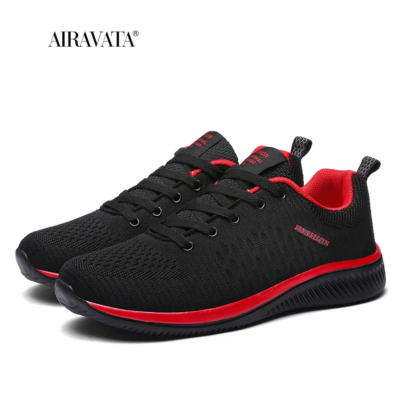 Men and Women Sneakers Running Shoes Breathable Comfortable Female Tennis Footwears Lightweight Anti-slip Lace-up Tenis Feminino