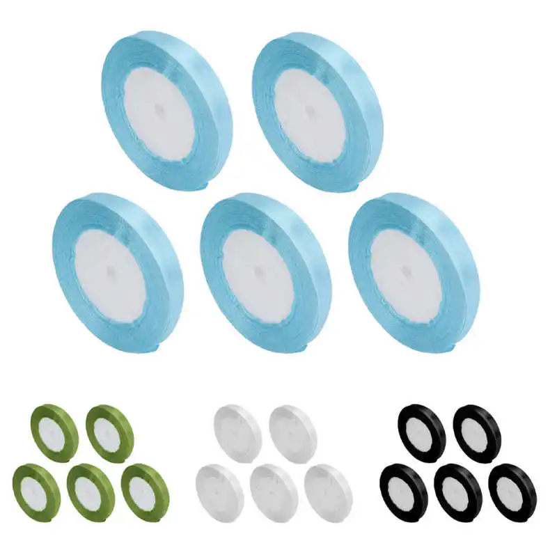 

Атласная лента шириной 1 см, универсальной длиной 22 м, лента ручной работы, высокая прочность, украшение, многоразовая коробка для выпечки св...