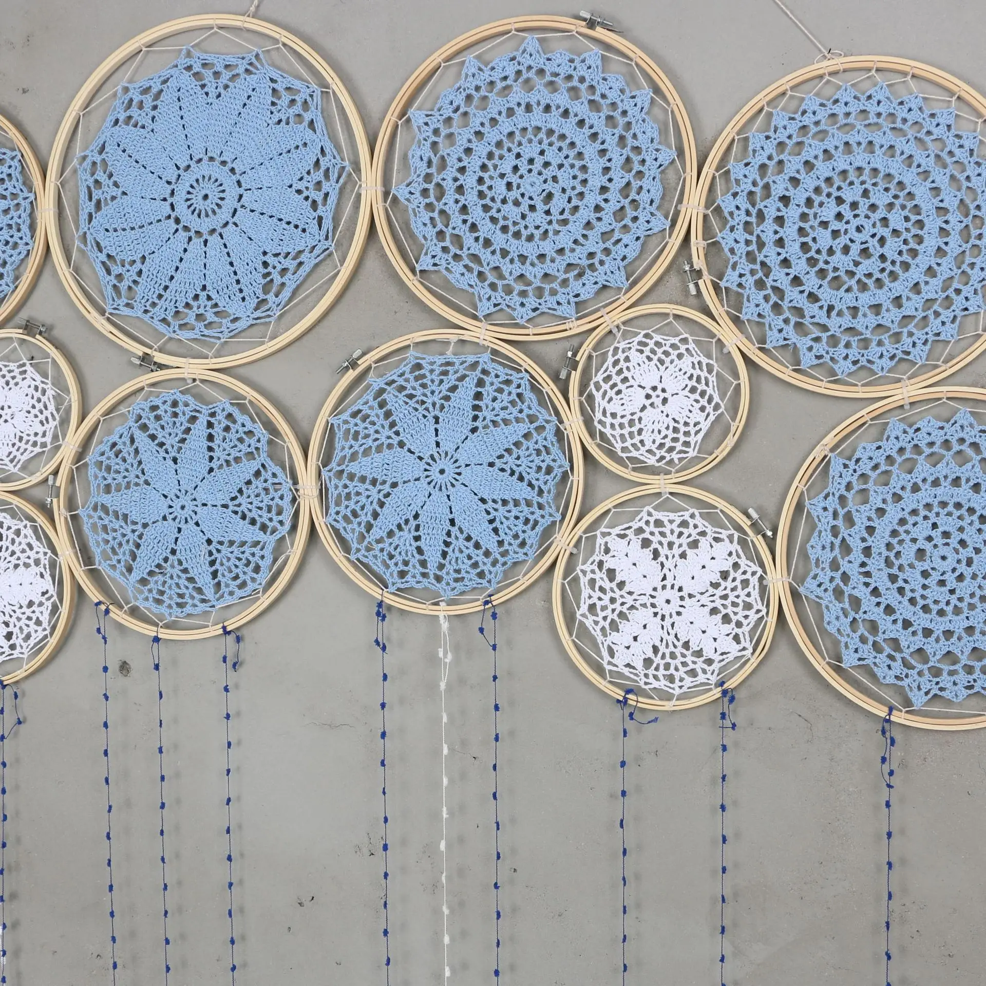 Набор &quotсделай сам&quot большой кружевной Ловец снов свадебный фон для украшения