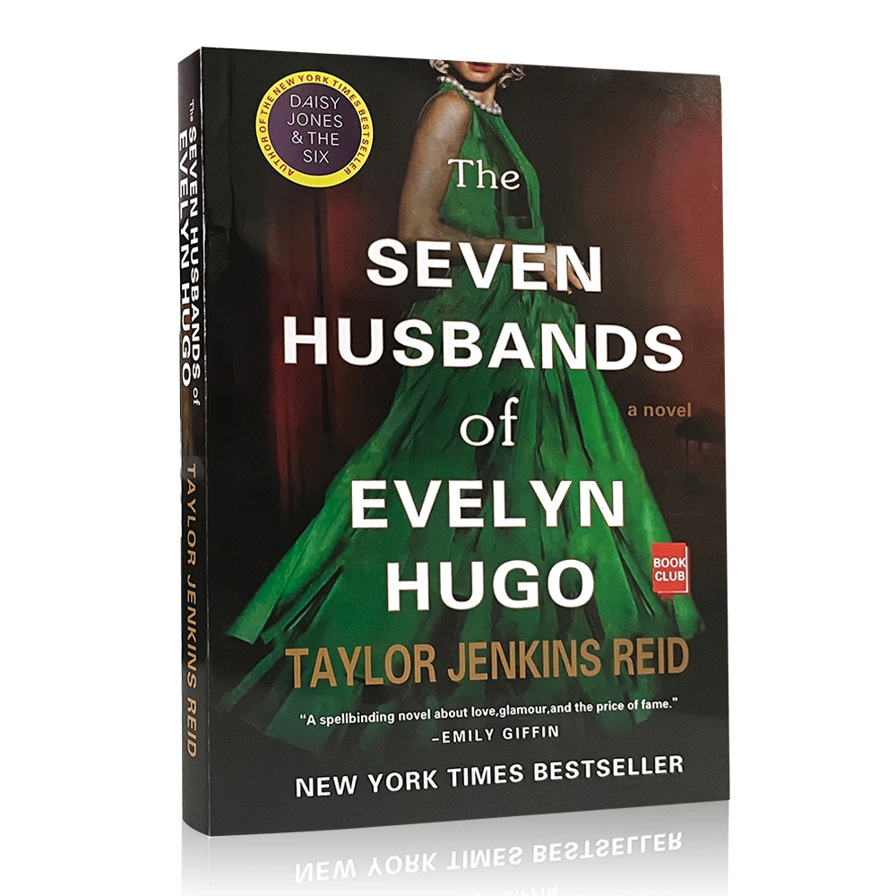 

The Seven Husbands of Evelyn Hugo by Taylor Jenkins Reid Women Fiction Family Life Fiction Contemporary Adult Novel Paperback