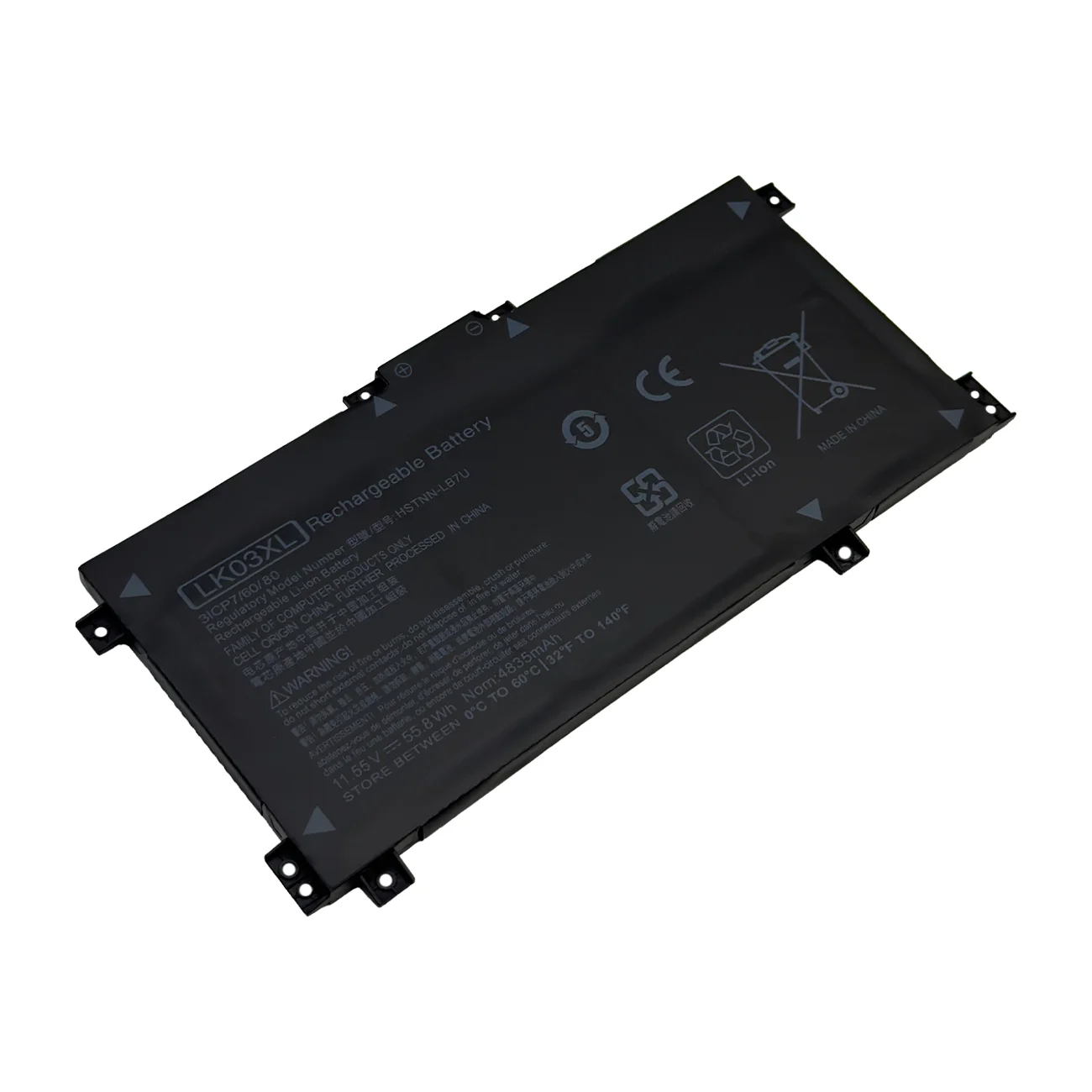 Новый аккумулятор для ноутбука LK03XL HP TPN-W127W128 W129 W13415-bp100TX 15-CN0000TX серии HSTNN-LB7U 916368 -421