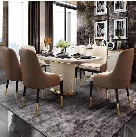 Современные обеденные столы роскошная дешевая мебель для дома столовая рама из