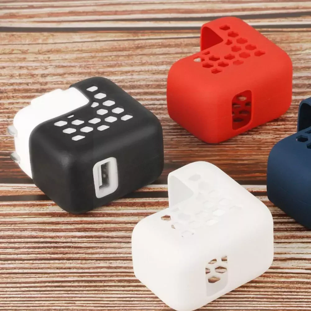 

4 Colors For Laptop Power Adapter Protective Cover Charger Silicone Cover Protective Cover A6Y1